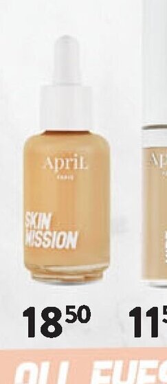 Di April Paris Skin Mission aanbieding
