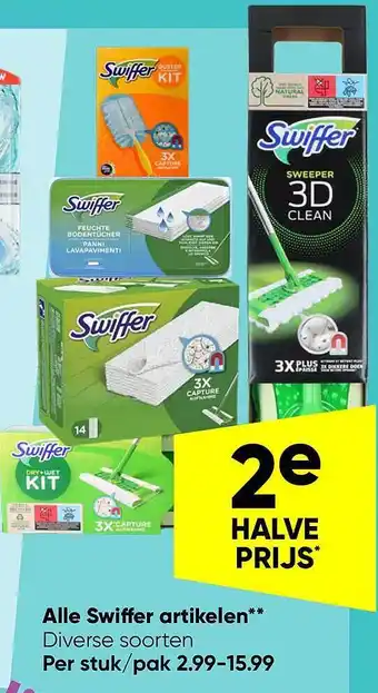 Big Bazar Alle Swiffer Artikelen aanbieding