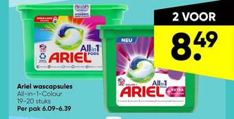 Big Bazar Ariel Wascapsules aanbieding