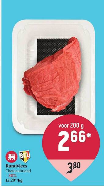 Delhaize Rundvlees aanbieding