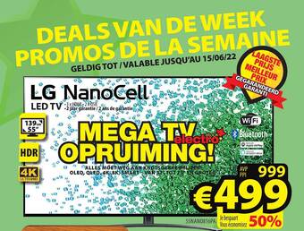 ElectroStock Lg Nanocell Led Tv aanbieding