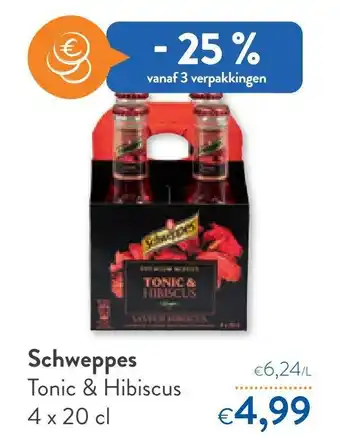 OKay Schweppes Tonic & Hibiscus aanbieding