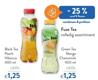 OKay Fuze Tea volledig assortiment aanbieding