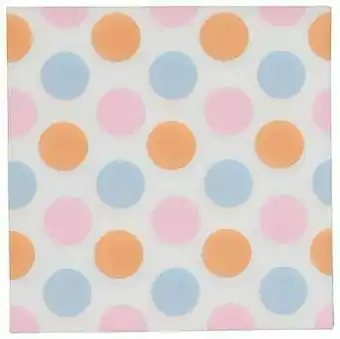 HEMA HEMA Servetten 24x24 Stippen 20 Stuks aanbieding