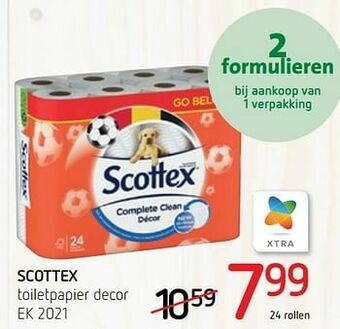 Scottex toiletpapier decor