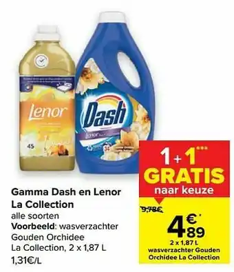 Wasverzachter gouden orchidee la collection