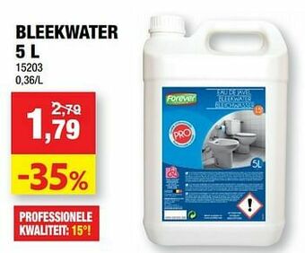 Hubo Bleekwater aanbieding