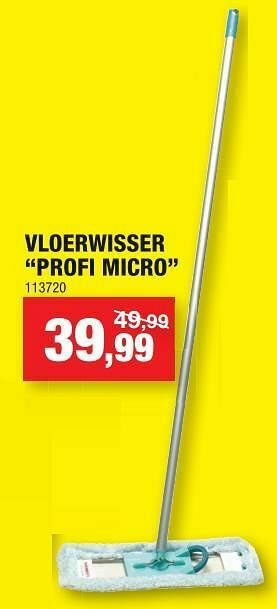 Hubo Vloerwisser profi micro aanbieding