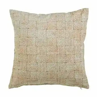 Leen Bakker KAAT Amsterdam sierkussen Albufera - naturel - 43x43 cm - Leen Bakker aanbieding