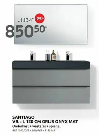 Badkamermeubel santiago
