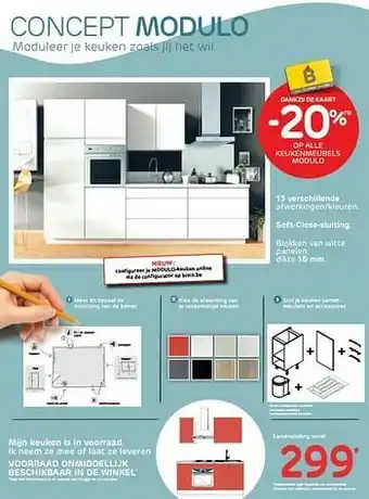 Keukenmeubels modulo