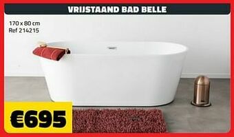 Vrijstaand bad belle