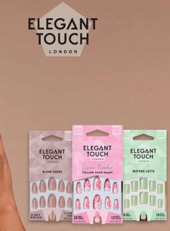 Di Elegant Touch  Valse Nagels aanbieding