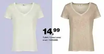 Bristol T-shirt - linea loresi aanbieding