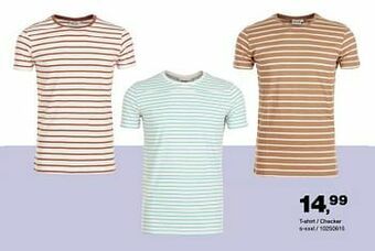 Bristol T-shirt - checker aanbieding