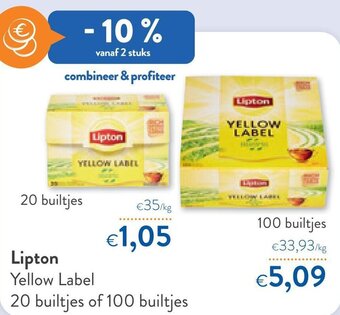 OKay Lipton Yellow Label aanbieding