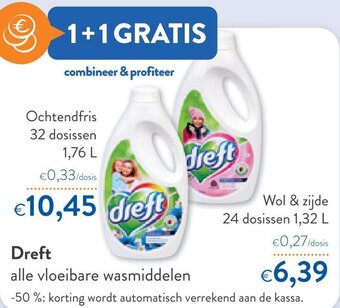 Dreft alle vloeibare wasmiddelen