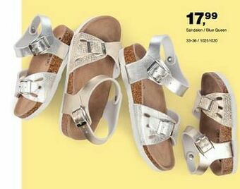 Bristol Sandalen - blue queen aanbieding