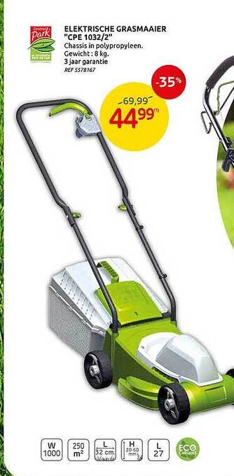 Brico Elektrische Grasmaaier aanbieding