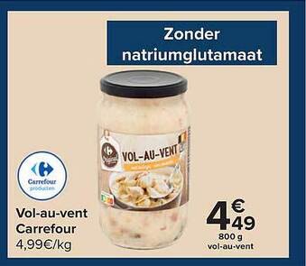 Vol-au-vent Carrefour 800g