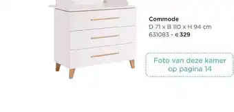 Dreambaby Commode 71x110x94 Cm aanbieding