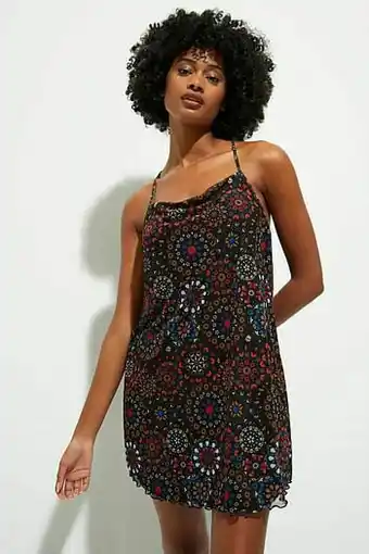 Desigual Korte jurk met schouderbandjes - BLACK - L aanbieding