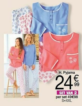 Damart Pyjama aanbieding