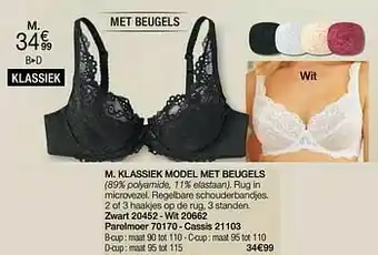 Damart Klassiek model met beugels aanbieding