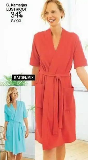 Damart Kamerjas lustricot aanbieding
