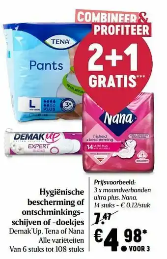 Maandverbanden ultra plus nana
