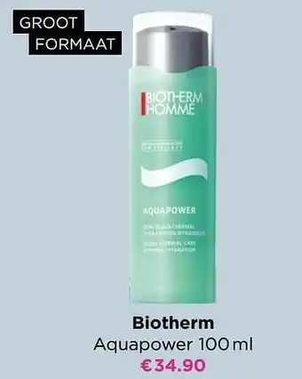 ICI PARIS XL Biotherm aquapower aanbieding
