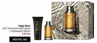 ICI PARIS XL Hugo boss set the scent edt + showergel aanbieding