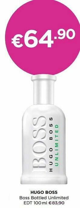 ICI PARIS XL Hugo boss boss bottled unlimited edt aanbieding