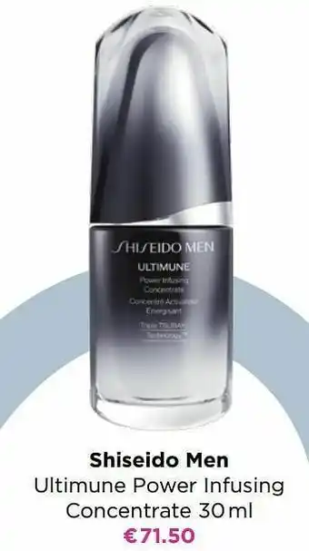 ICI PARIS XL Shiseido men ultimune power infusing concentrate aanbieding