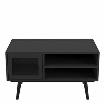 Demeyere salontafel Broadway - mat zwart - 45x80x48 cm - Leen Bakker