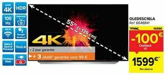 Carrefour Lg oled55c16la aanbieding