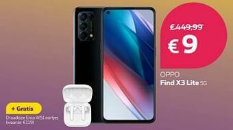 Proximus Oppo find x3 lite 5g aanbieding