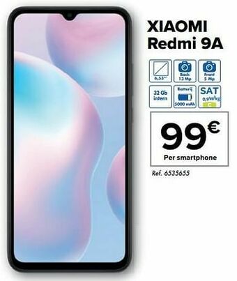 Carrefour Xiaomi redmi 9a aanbieding