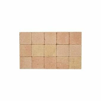Brico Coeck kassei zalmroze in-line getrommeld 15x15x6cm aanbieding