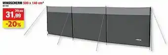 Hubo Windscherm aanbieding