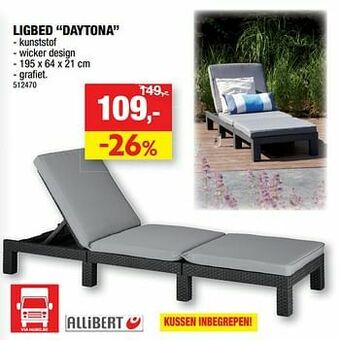Hubo Ligbed daytona aanbieding