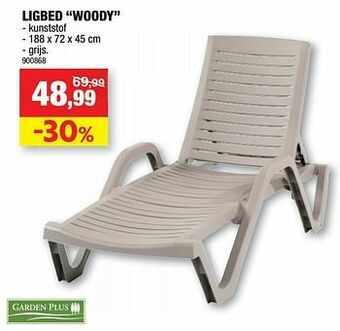 Hubo Ligbed woody aanbieding