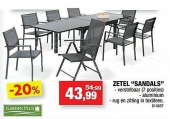 Hubo Zetel sandals aanbieding