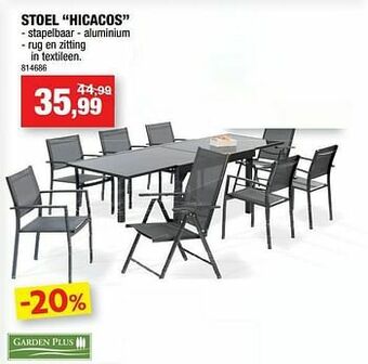 Hubo Stoel hicacos aanbieding