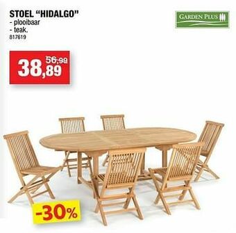 Hubo Stoel hidalgo aanbieding
