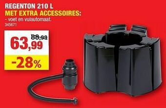 Hubo Regenton aanbieding