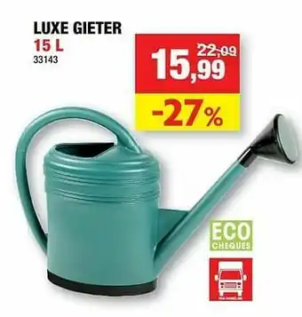 Hubo Luxe gieter aanbieding