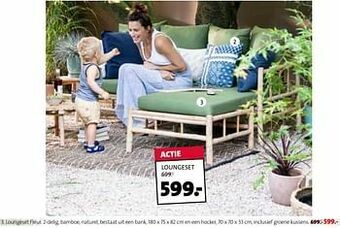 Intratuin Loungeset fleur aanbieding