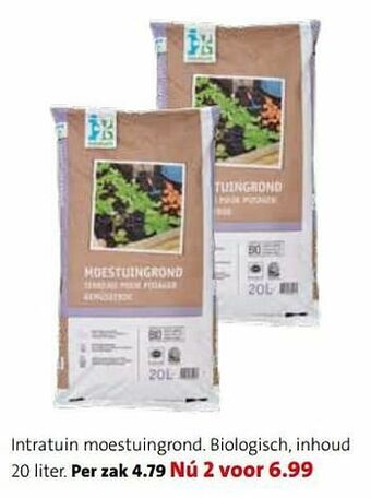 Intratuin Intratuin moestuingrond aanbieding