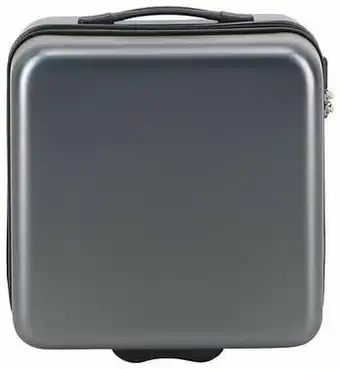 HEMA HEMA Fietskoffer - 40x45x30 - Recycled PET - Grijs (antraciet) aanbieding